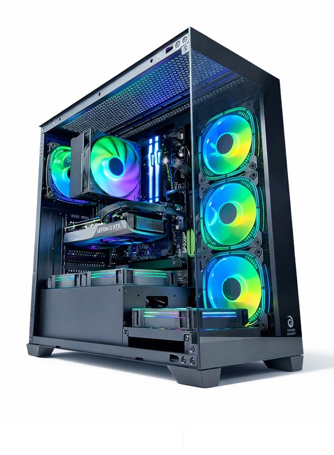 Victorion Gaming PC - AMD Ryzen 5-5600X | GeForce RTX 3060 12GB GPU | 16GB DDR4 RAM-1TB NVMe SSD | Air Cooler-B650 MB-650W 80+ PSU | WiFi-Bluetooth-Windows 11 Pro | Game Sekret Desktop Computer | 1 Year Warranty Black
